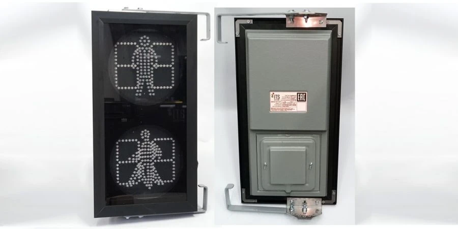 Pedestrian Traffic Light with Countdown Timer, Model P1.II-AT (300mm)