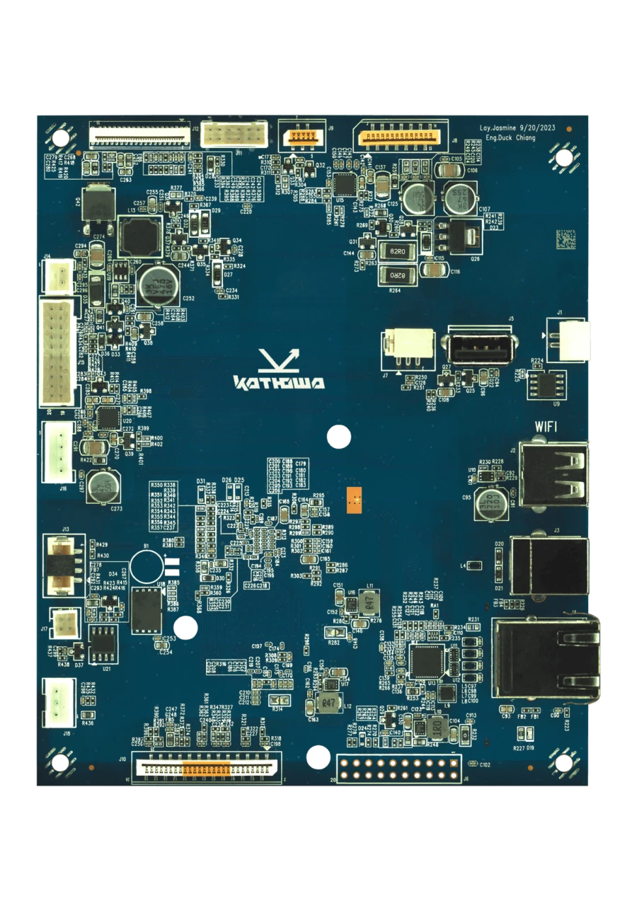 Main System Board for Multifunction Device Katюша MV13302, Spec TВДП.467923.002 СП