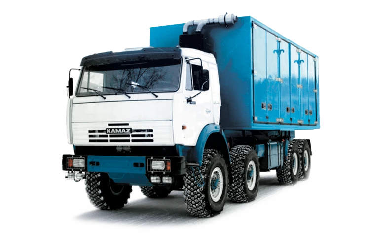 Mobile Compressor Stations with Piston and Volume Compressors