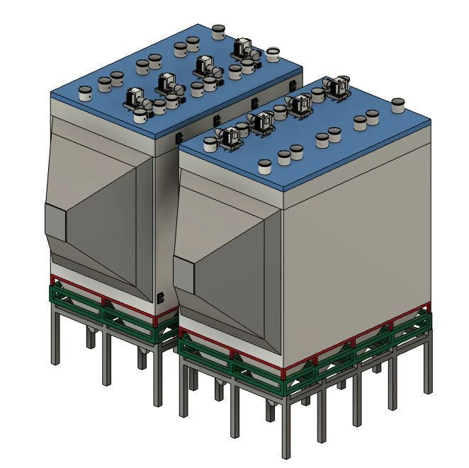 الفلتر الكهربائي الأفقي TBP/S-1x3.0