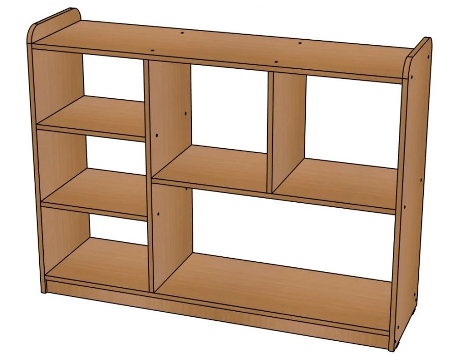 Modular Corner Shelf No. 1, Height 900mm, Model SЖ21