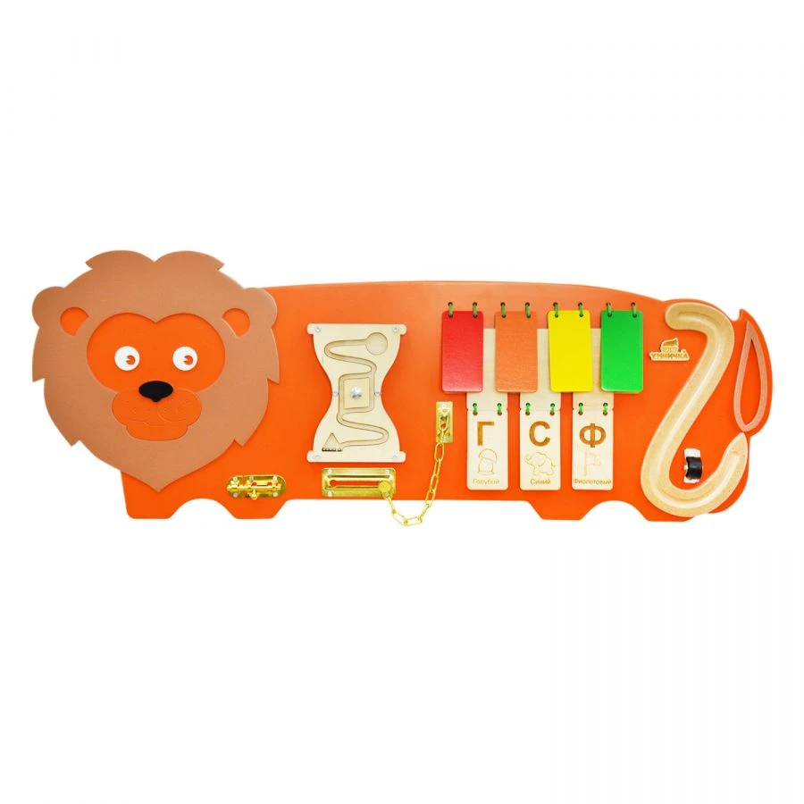 Montessori Development Busy Board "Lion" BZ-15