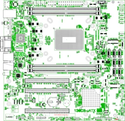 Elbrus-8SV Based Panel for Entry-Level Servers - 1Э8СВ-uATX TVGI.469555.445