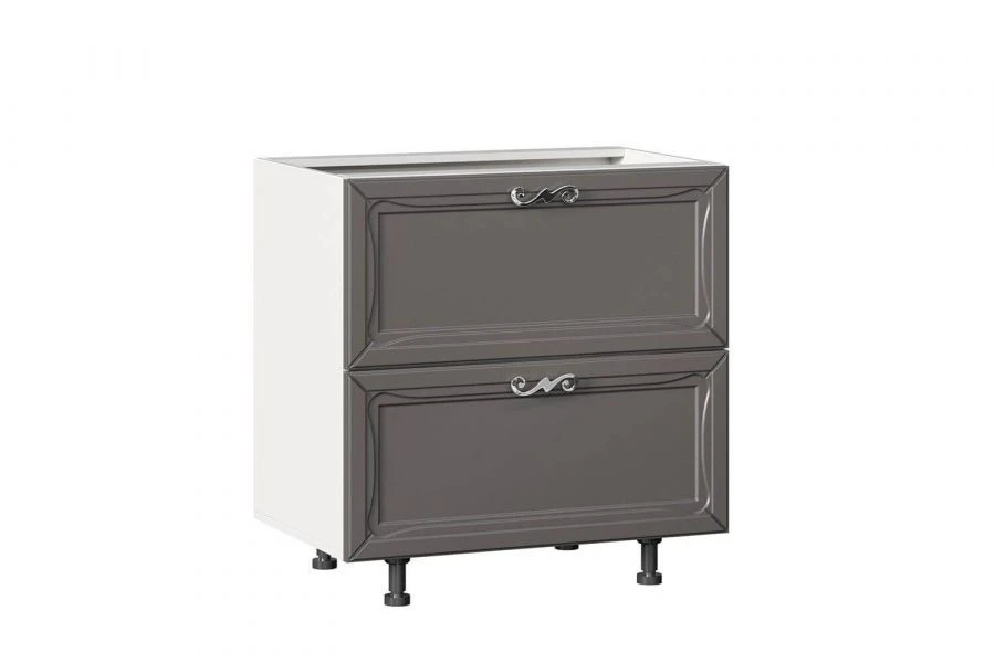 Bianca LD.271150.000 Kitchen Cabinet Front Set for 800mm Base with 2 Drawers