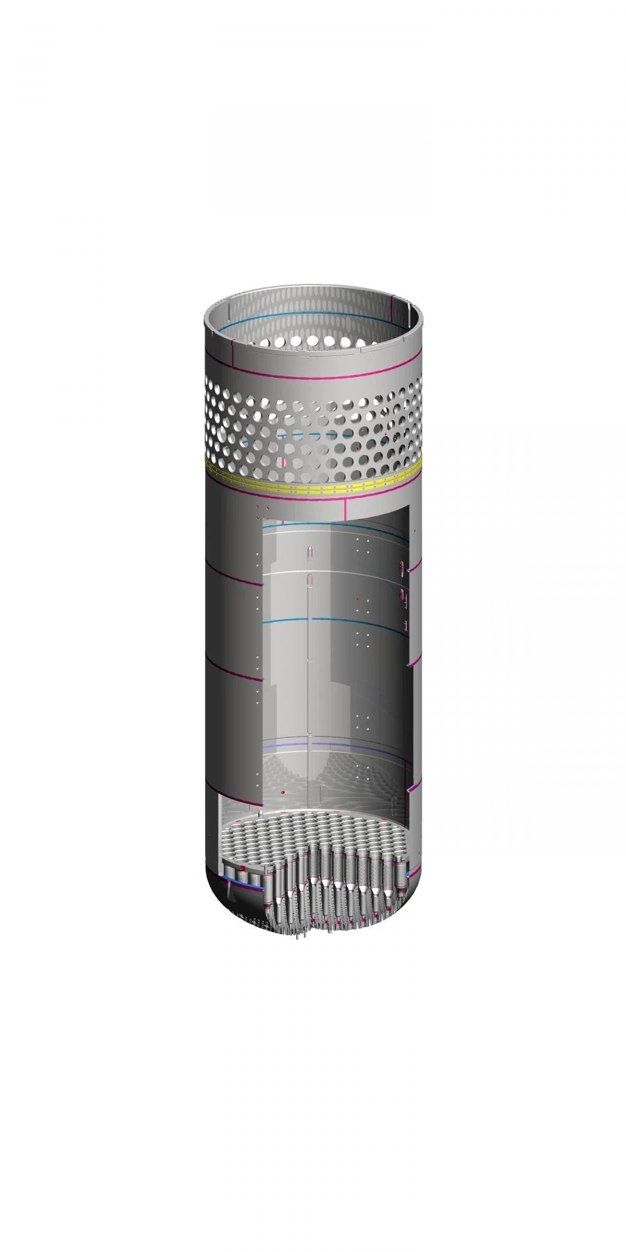 Internal Core Shaft for Reactor Vessel