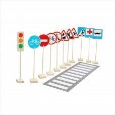 Educational Traffic Signs Set for Kids - Art. N-21