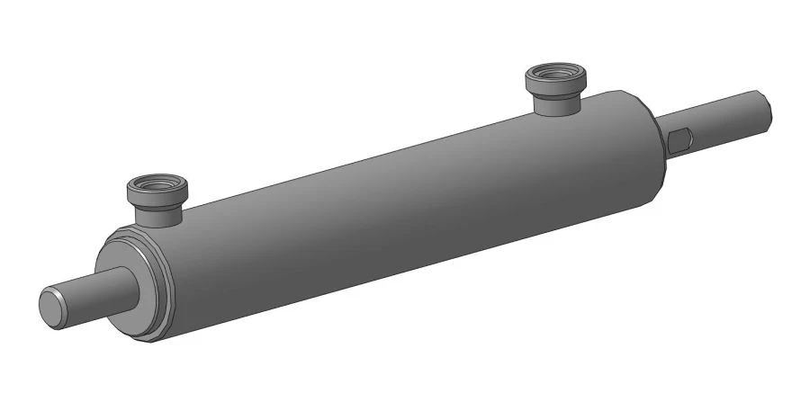 Agricultural and Road Equipment Hydraulic Cylinder EDCG 50.22x225.000