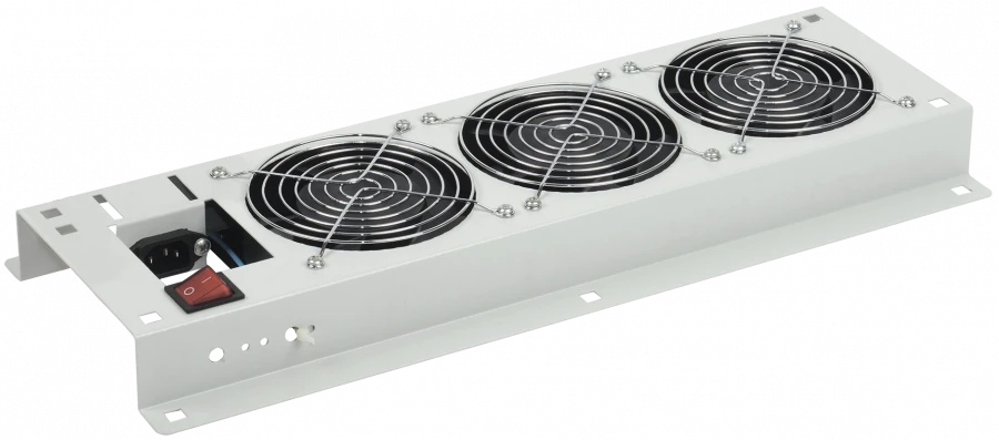 FM35-31M ITK Ceiling Fan Panel with Switch, 3 Modules, Gray