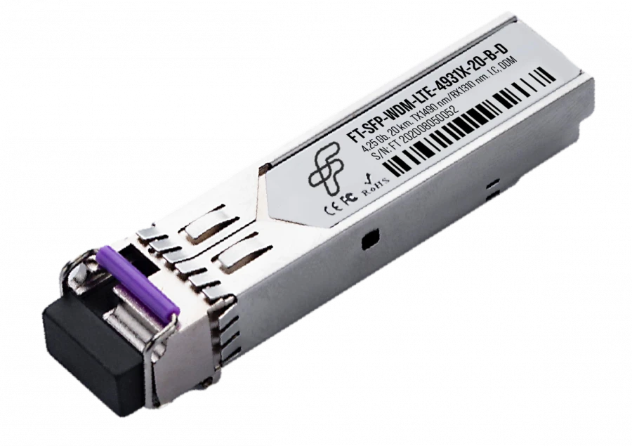 Optical Transceiver FT-SFP-WDM-1.25-4931X-40-B-D