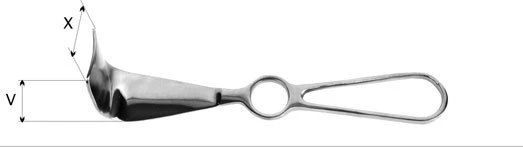 Retractor Blade "Hosel" Model 15-405-06