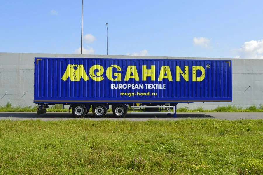 Three-Axle Closed Van Semi-Trailer for Hazardous Cargo BSA-453A