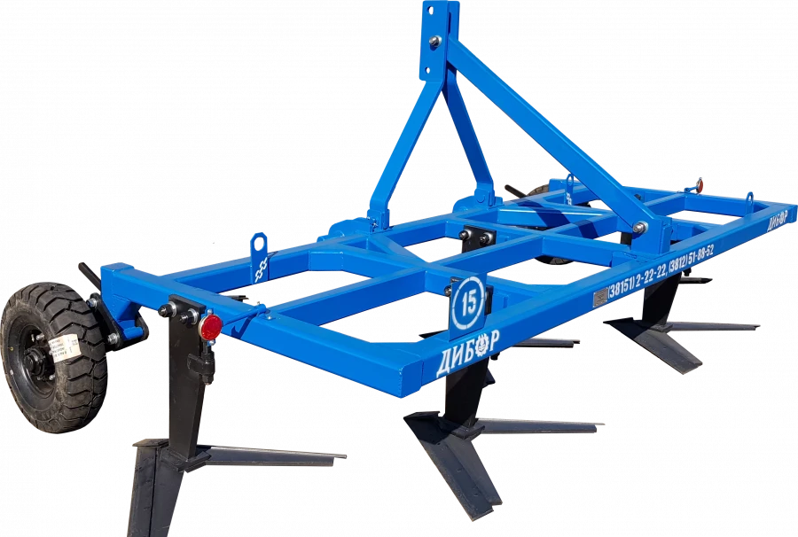 Wide-Width Soil Cultivator with Flat Cutter KPSh-5