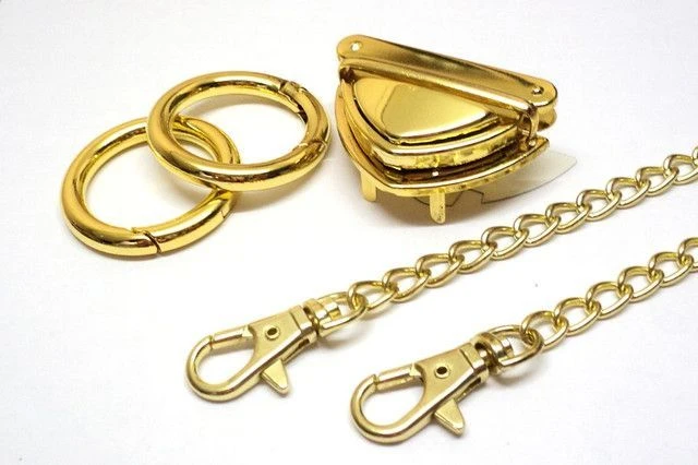 Bag Hardware Accessories - Locks, Hooks, Chains, and More