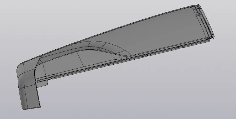 Complete Left Rear Fairing 6241-03-5312560 SБ