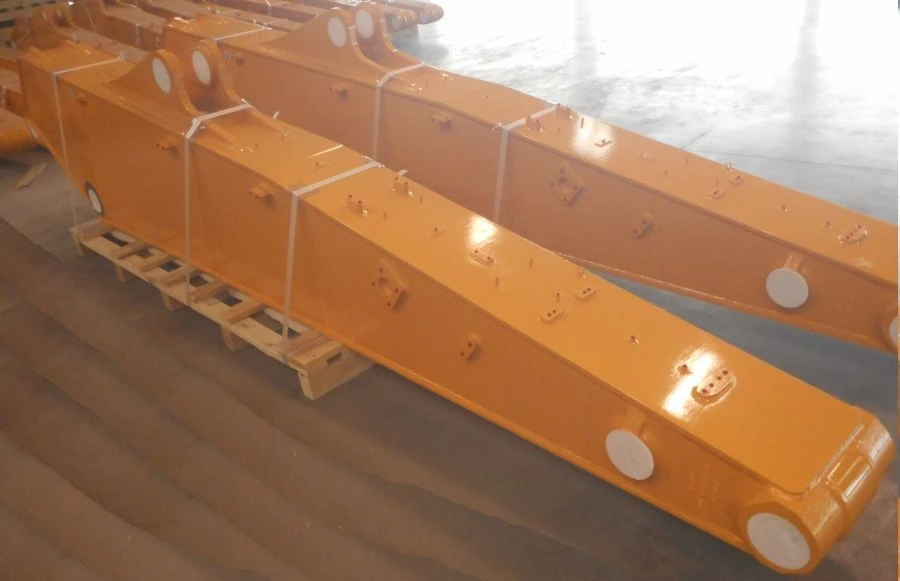 Excavator Bucket Handle Model 13722801 - Durable Construction Attachment