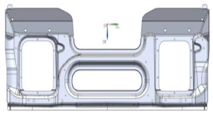 Front Inner Panel for Cars - A9606120210