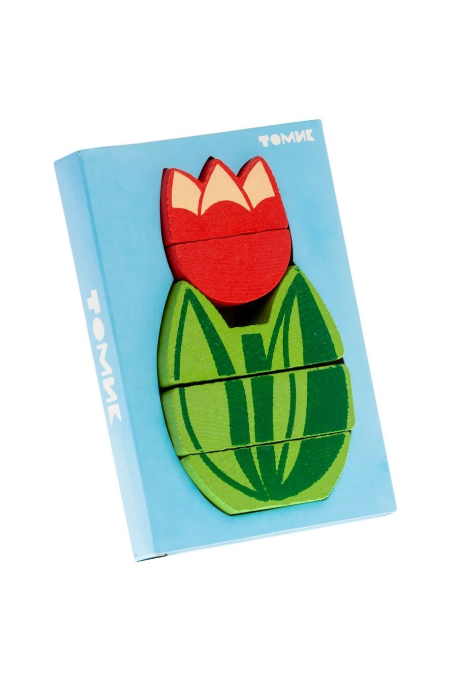 Tulip Non-Axis Stacking Toy - 5 Pieces, Model 514