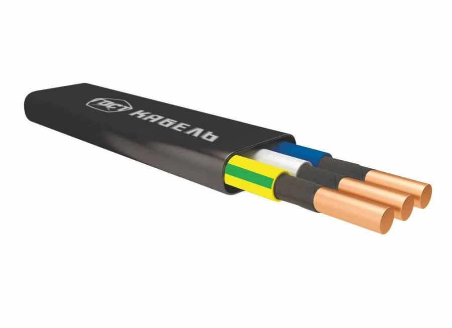 Fire-Resistant Power Cable, Non-Flame Spread, Polymer Insulation