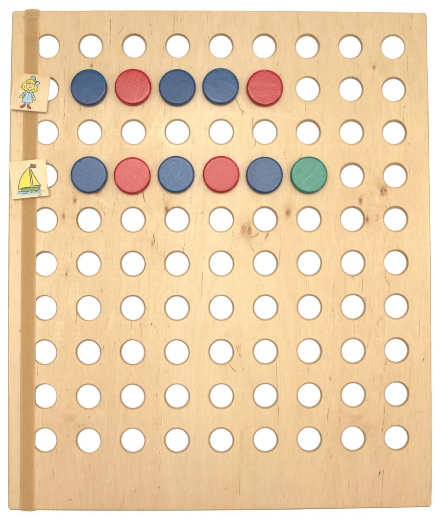 Educational Game Panel "Words and Numbers