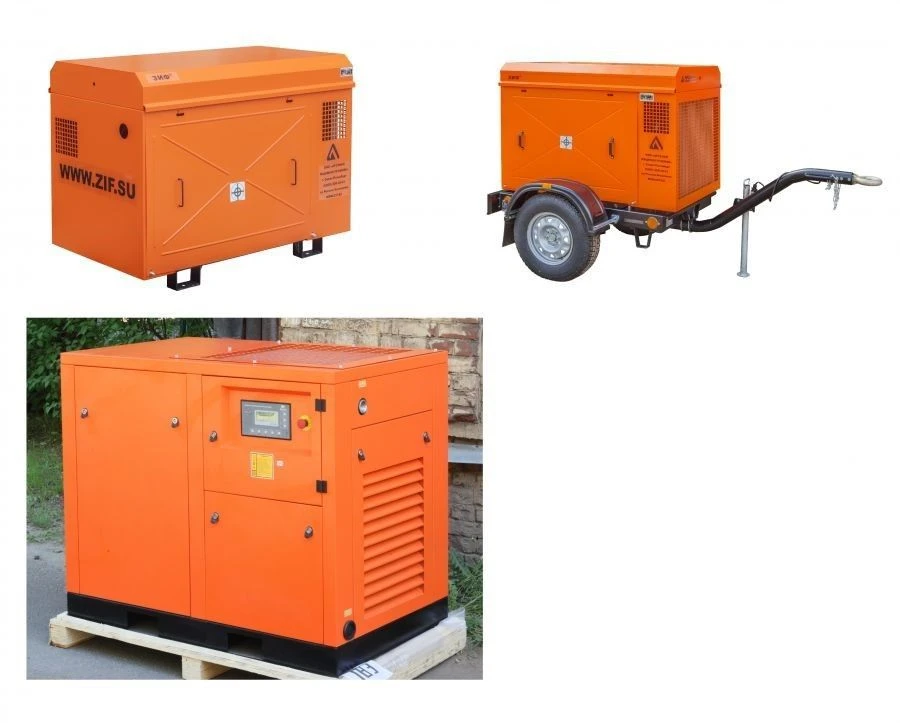 Electric Air Compressor Station ZIF-SVE 6.3/0.7 (ARM19-12)