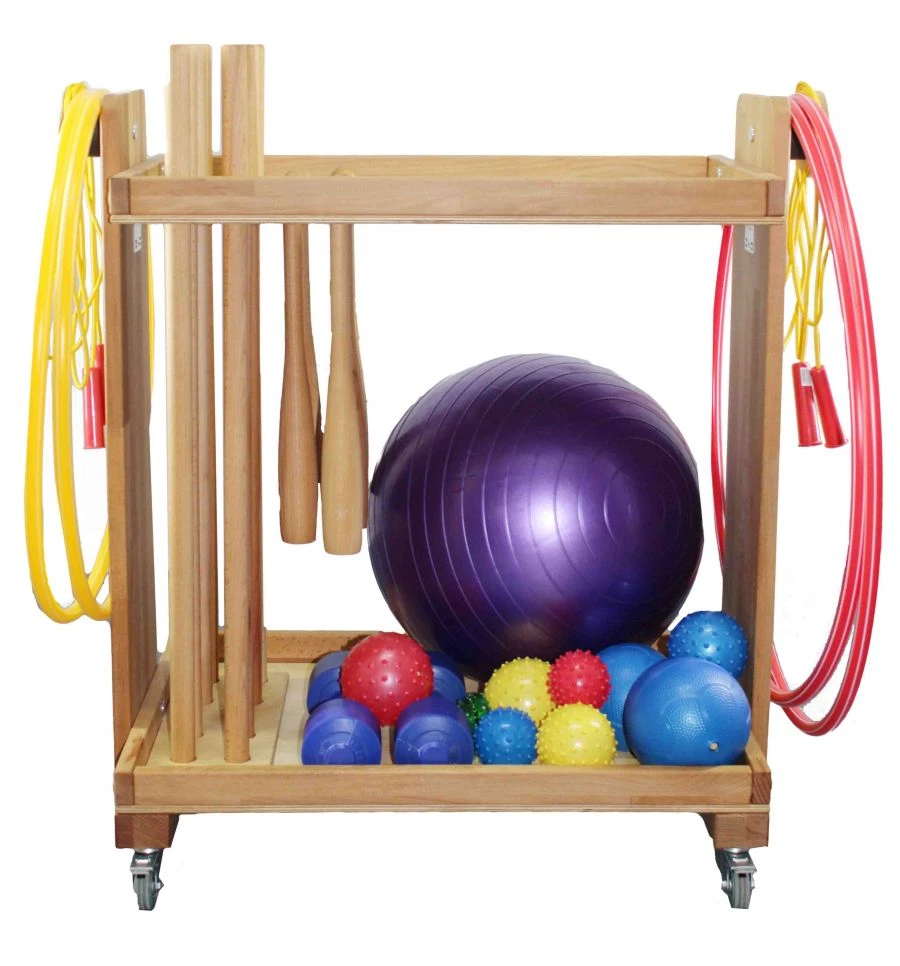 Gymnastics Equipment Storage Trolley "I CAN!