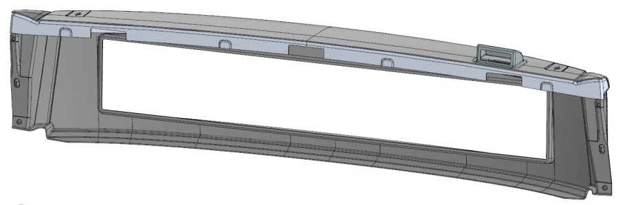 Polyester Fiberglass Route Indicator Assembly 5299-401-5302500-16