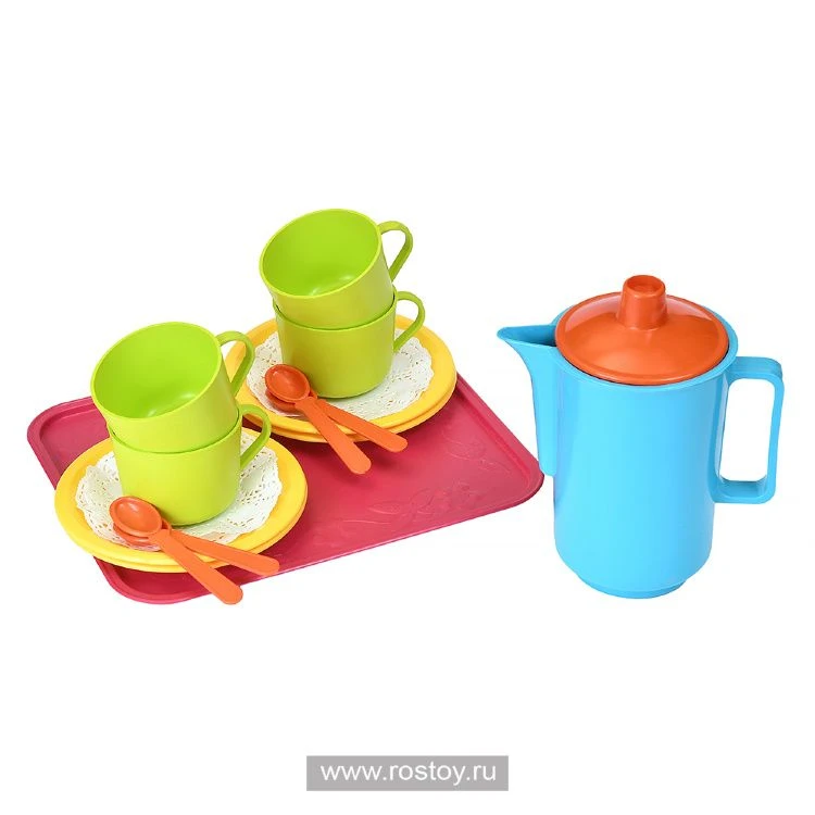 Classic Tea Set for 4 Persons - 15 Pieces