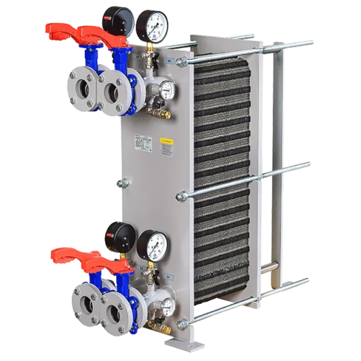 RTO-15.1VA Plate Heat Exchanger with Control and Valves