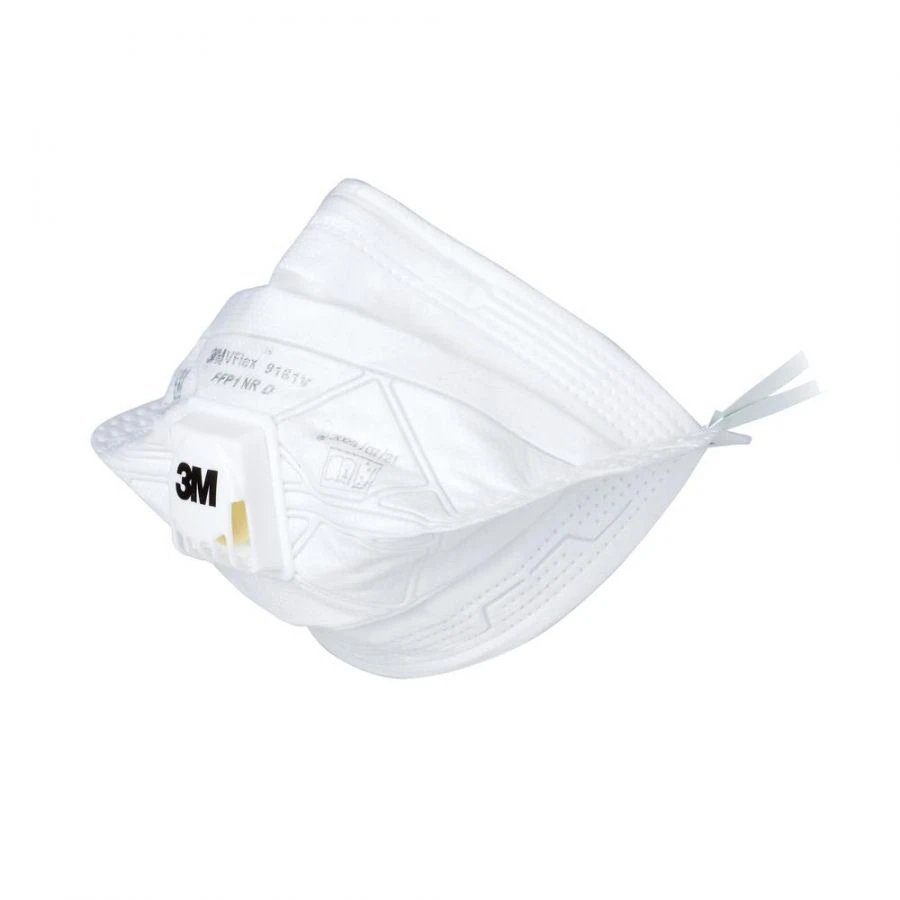 3M VFlex 9161V FFP1 NR D Filtering Half Mask for Aerosol Protection