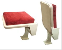 Soft Folding Extra Seat with Upholstered Fabric