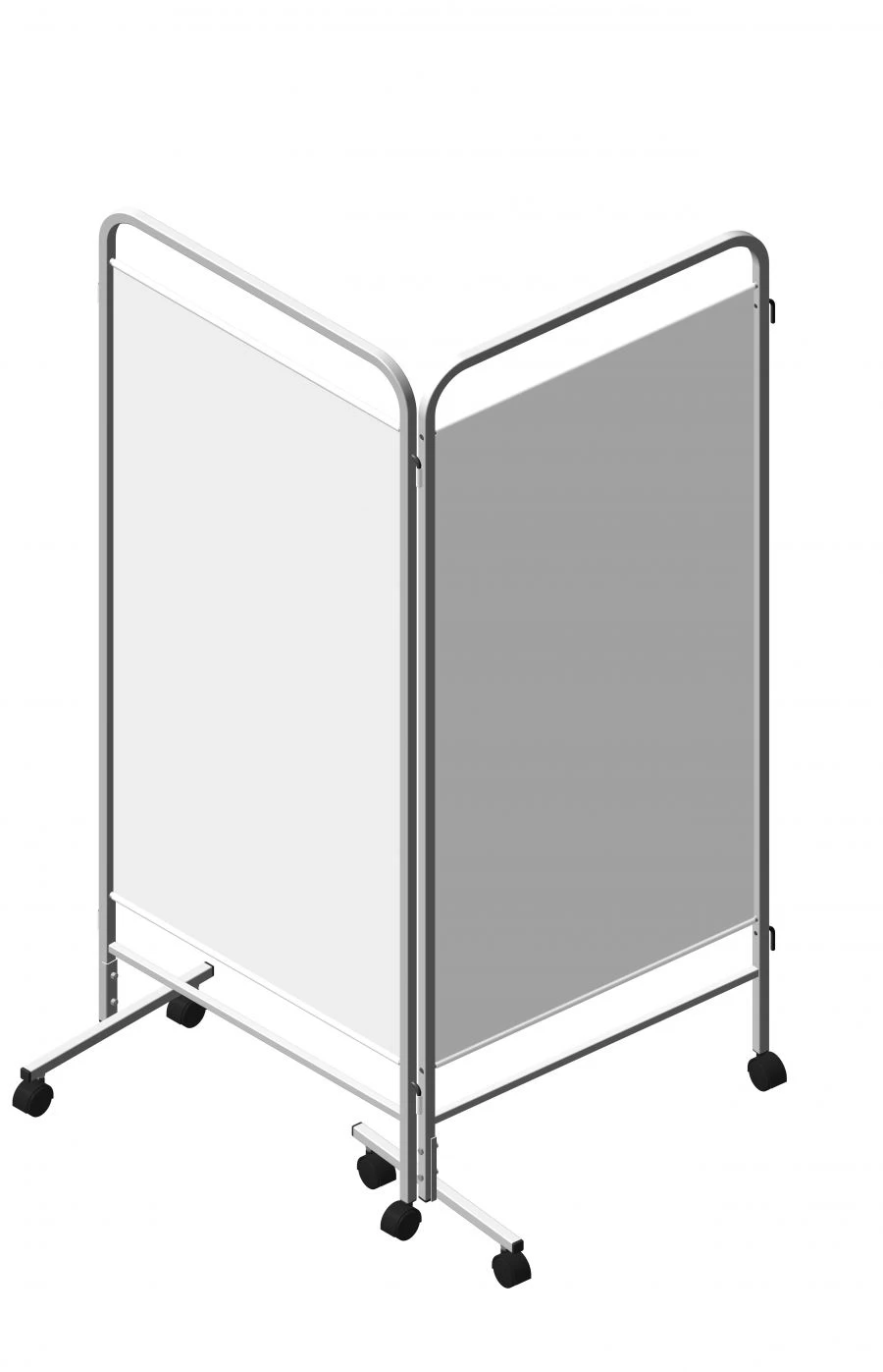 Medical Two-Section Screen M 4019-01