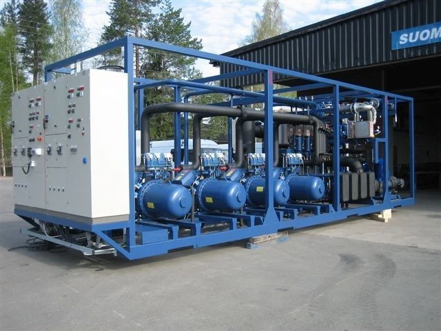 Compressor-Condenser Unit for Ice Rinks and Liquid Cooling - ST F Series