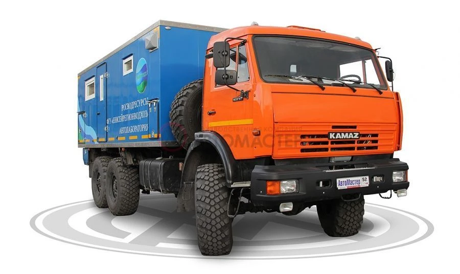 Ecological Laboratory Modification 578246 on KAMAZ-43118 Chassis
