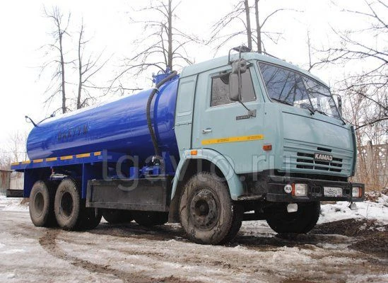 KAMAZ 5350-D5真空罐车5675K