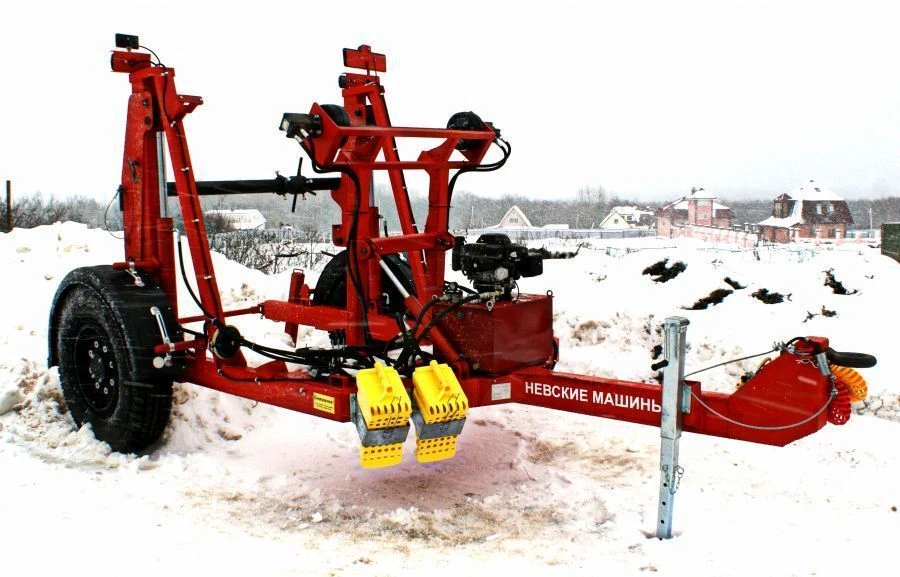 Cable Drum Transport Trailer 880712