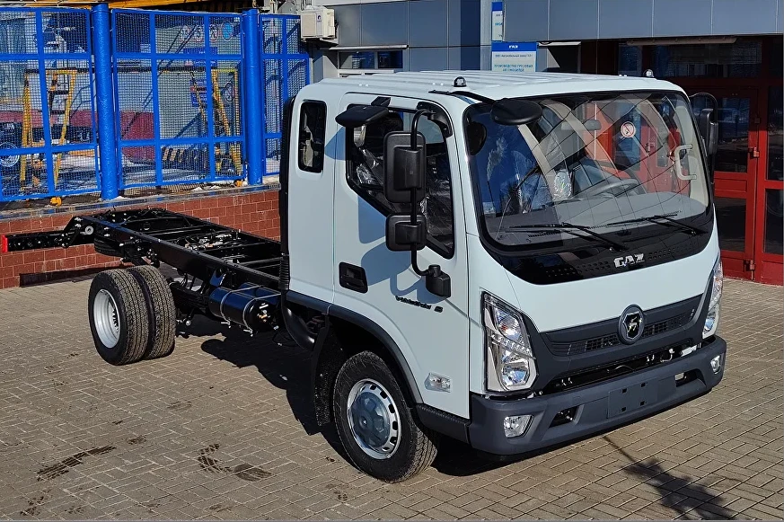 Valdai 8 Chassis C4CRD8 with Euro-5 Diesel Engine and Pre-start Heater