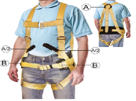 Fire-Resistant Safety Harness SPR-04 T