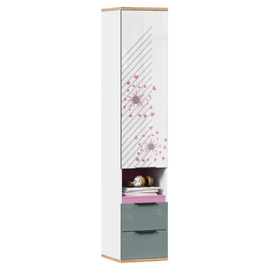 Urban LD.528070.000 Combined Shelf (White/Pink)