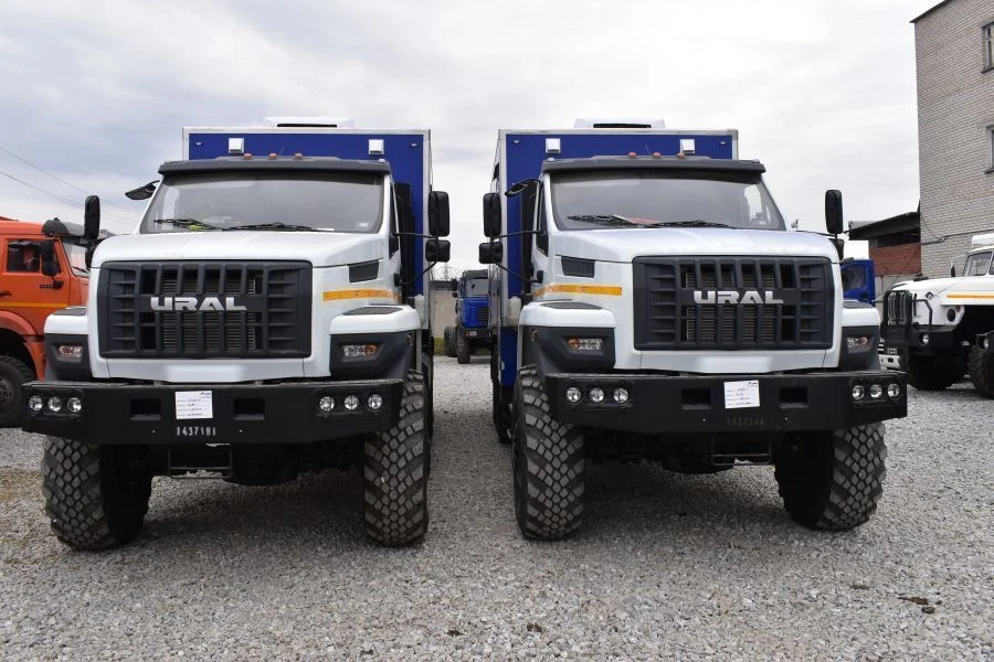 Special Truck for Transportation on Ural Chassis 5557-6151-70, 5557-6151-72, 5557-6151-74