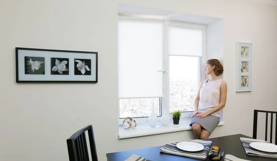 Custom Roller Shades INTEGRA SLIM 130x65cm