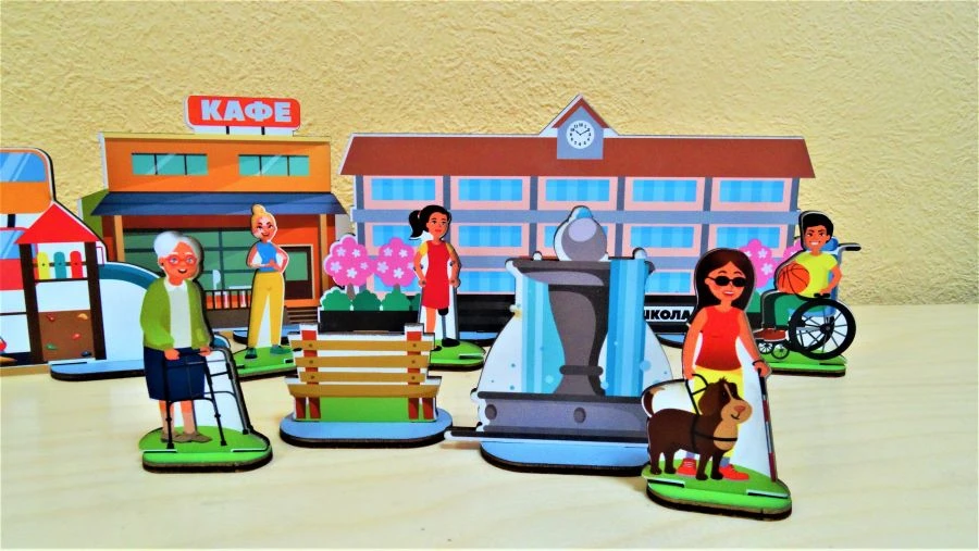 Wooden City Life Construction Set - CITY