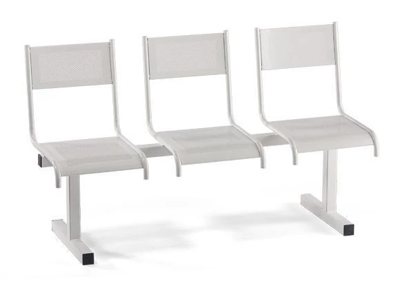 Three-Seater Perforated Sectional Frame