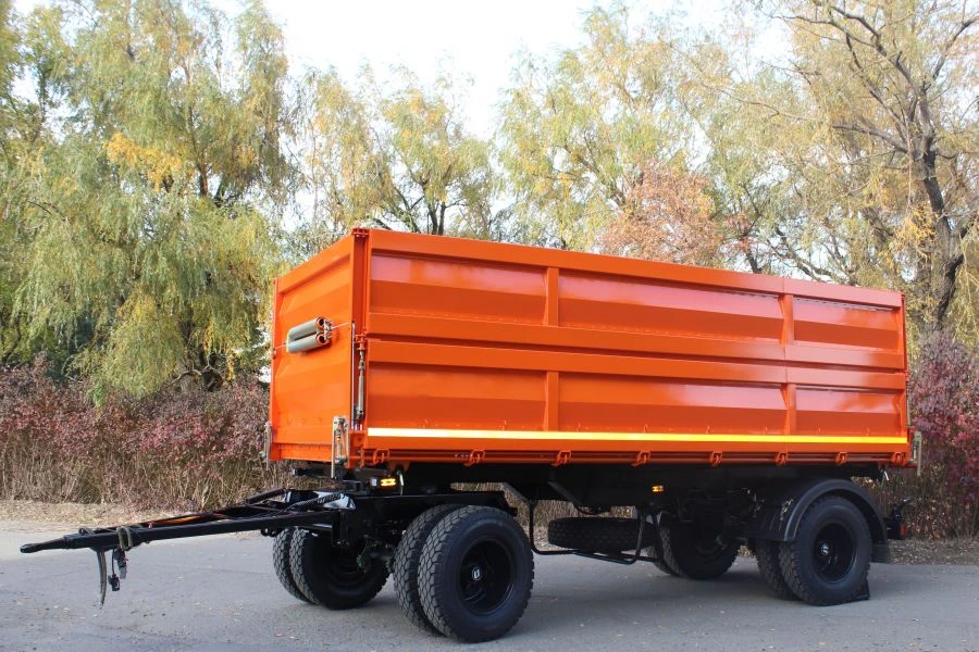 Double Axle Dump Trailer 8551-02 Modification 8551M3
