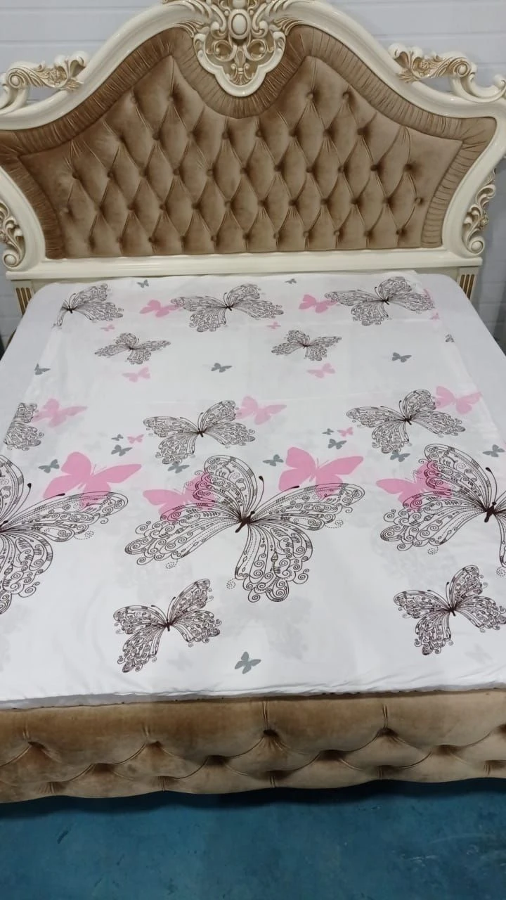 100% Cotton Bed Sheet - Bязевая Fabric