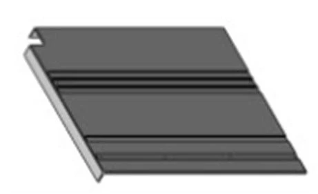 Right Central Side Panel for Tram Vehicles S.31Р-10.30.020-001