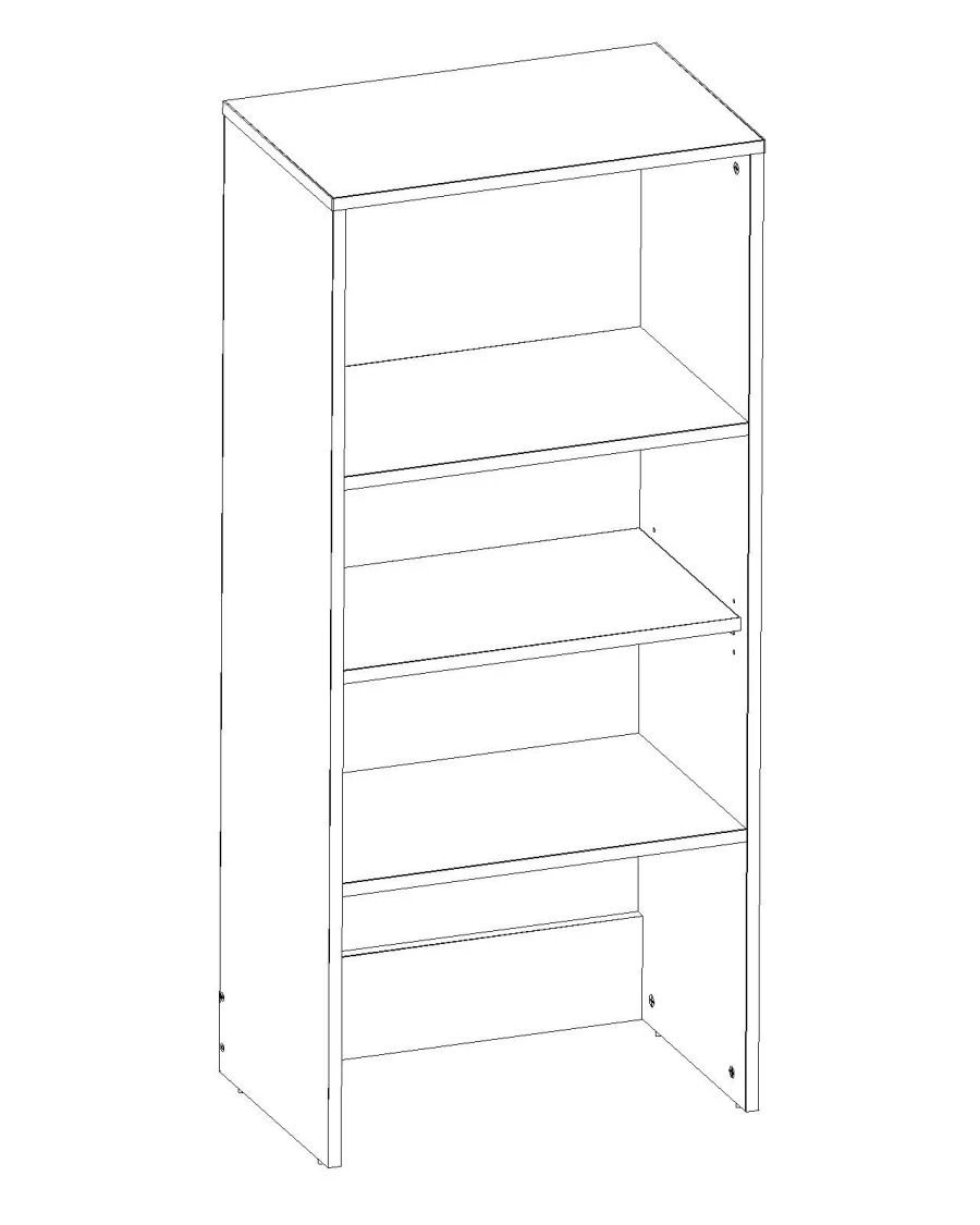 Open Modular Shelf for School and Office Supplies SMD.01
