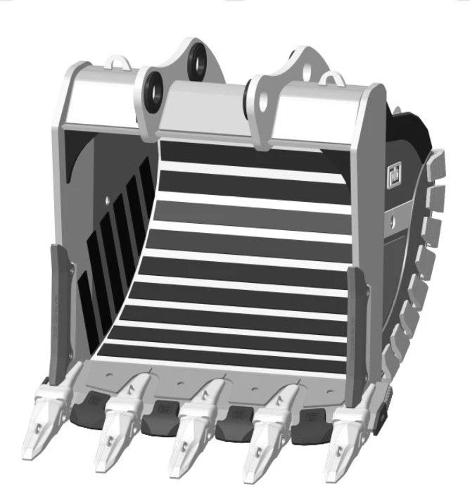 Heavy-Duty Rock Bucket RDX-113.25d-D1000(5)WS