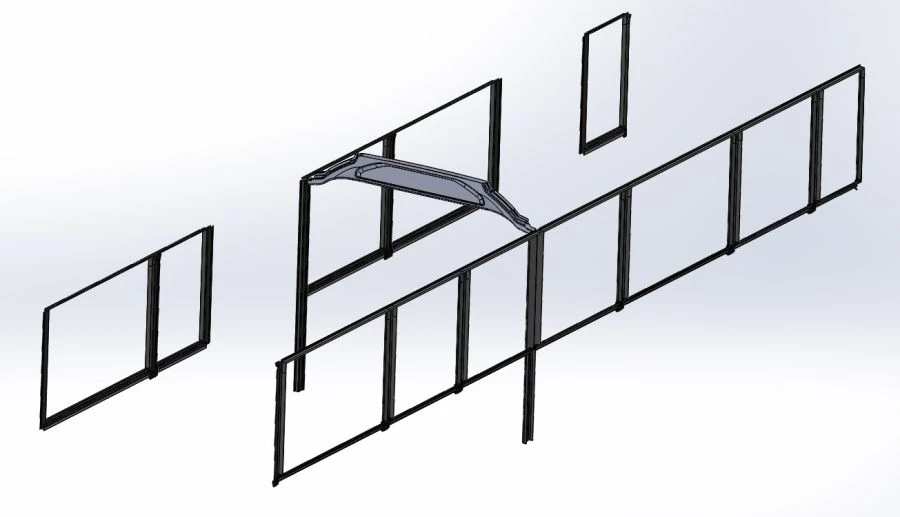 Window Trimming Kit 6241-03-5403100