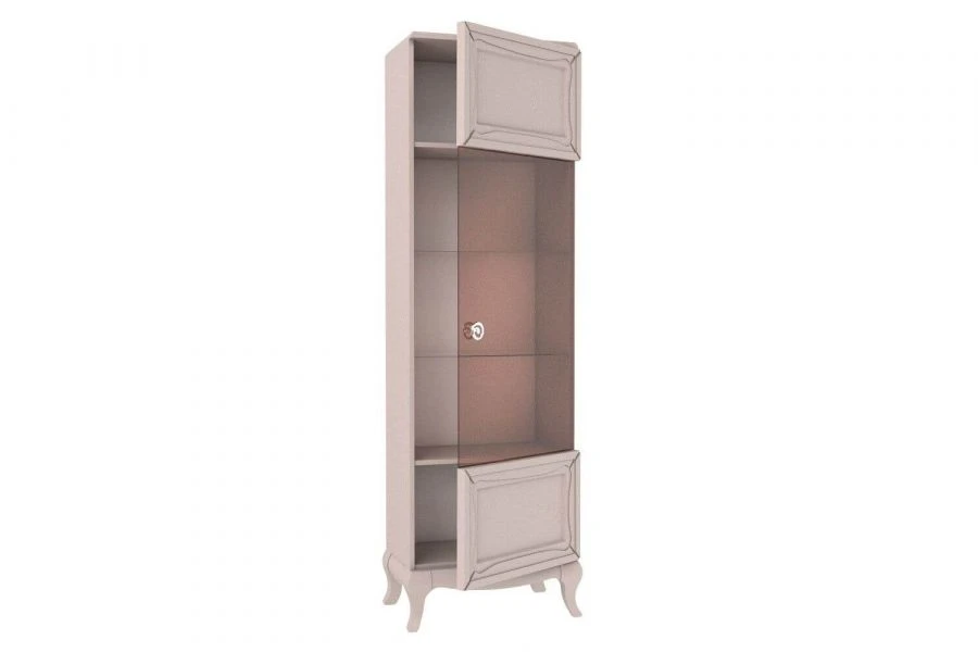One-Door Glass Door Cabinet Bianca LD.670020.000