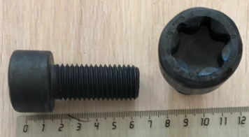 M20x45 Cylindrical Head Screw with Star Socket T100, Code 2702877000F1